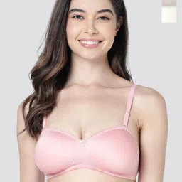 Kalyani Leslie Pack Of 3 Half Coverage Lightly Padded Balconette Bra- All Day Comfort-picture-23