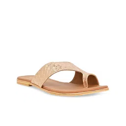Rocia Textured One Toe Flats-67
