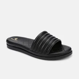 Marc Loire Textured Open Toe Flats image 5