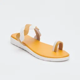 Vishudh Women One Toe Flats with Bows-21