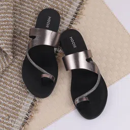 Mochi Embellished One Toe Flats-image-49