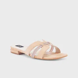 Sole To Soul Women Embellished Open Toe Flats-image-88