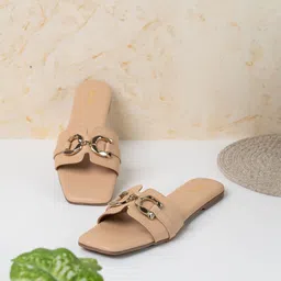 Inc 5 Women Open Toe Flats-picture-18