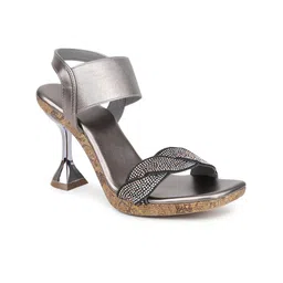 Inc 5 Embellished Block Party Heels With Ankle Loop-16