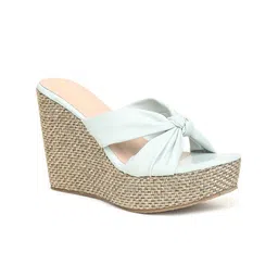 VALIOSAA Sea Green Wedge Heels-picture-55