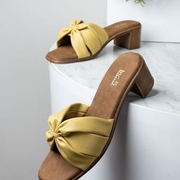 Inc 5 Women Block Heel Sandals With Bow Details-22
