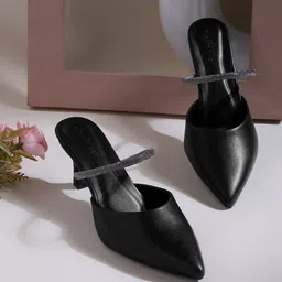 DressBerry Casual Block Mules Heels-picture-58