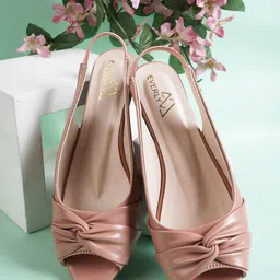 EVERLY Peep Toes Comfort Heels-54
