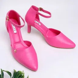 ELLE Kitten Pumps with Ankle Loops-27