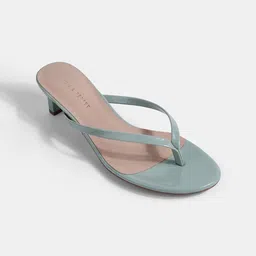 LEMON & PEPPER Open Toe Kitten Heels-25