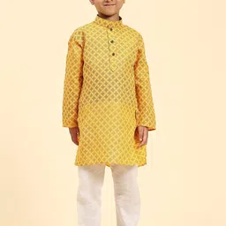 Pro-Ethic STYLE DEVELOPER Boys Checked Kurta with Pyjamas-40
