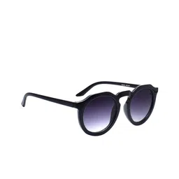 Peter Jones Eyewear Unisex Round Sunglasses with UV Protected Lens-3319B-55