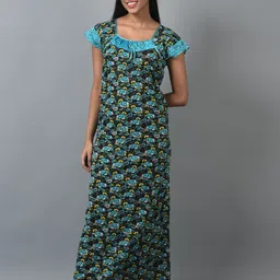 Noty Floral Printed Maxi Nightdress-picture-25