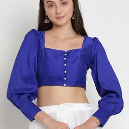 studio rasa Full Sleeves Button Down Blouse image 1