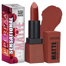 PERPAA Sensational Creamy Matte & Long Lasting Lipsticks-Brown Sugur 308-40