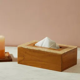 Fabindia Brown Textured Tissue Box  Holders-image-16