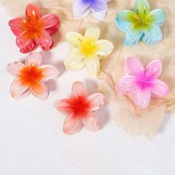 CHRONEX Set of 2 Flower Shaped Hair Claw Clips-22