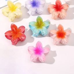 CHRONEX 3-Pcs Flower Shaped Claw Clips-image-95