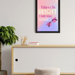eCraftIndia Pink & Purple Quirky Satin Matt Texture UV Art Painting-image-59
