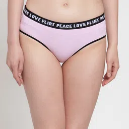 PrettyCat Women Pink Solid Bikini Briefs-21