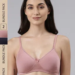 Dollar Missy Pack of 2 Wire-Free Support Bras DTS-2151-R3-ORS-NVY-PO2-picture-26
