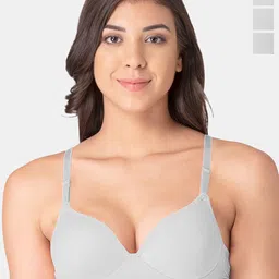 KOMLI Pack Of 3 Medium Coverage Heavily Padded Bra With All Day Comfort-3