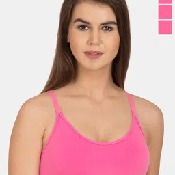 Tweens Pack Of 3 Full Coverage Sports Bra With All Day Comfort-17