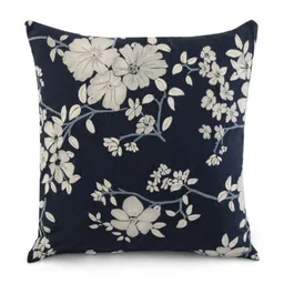 WAXWINGO Black & White Floral Square Cushion Covers-image-6