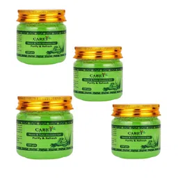 CARET ORGANIC Set Of 4 Neem, Tulsi & Aloevera Moisturising Beauty Gel- 100 g Each-11