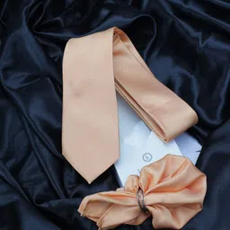 Kovove Men Orange The Self Dash Line Orange Accessory Gift Set-image-17