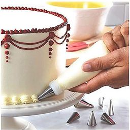 Cake Combo - Turntable, Icing Spatulas, 12-Piece Decorating Set - Professional Baking Tools for Precision Cake Creation image 3