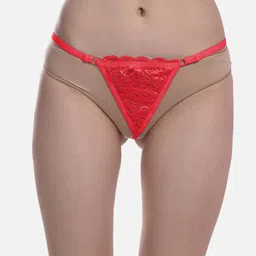 FIMS Floral Net G-string Thong Panty-23