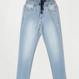 Fame Forever by Lifestyle Boys Blue Skinny Fit Heavy Fade Jeans-image-87