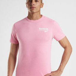 Reebok Lifestyle Workout Ready Printed Pure Cotton Slim Fit T-Shirt-image-14