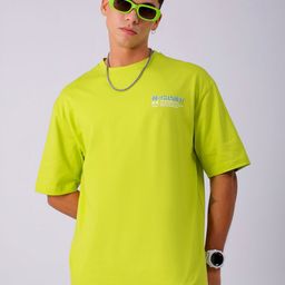 The Indian Garage Co Men Printed Hooded Applique Boxy T-shirt-image-54
