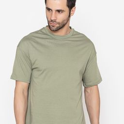 TITTLI Oversized Drop-Shoulder Sleeves Pure Cotton T-shirt-image-35