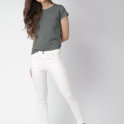 Mast & Harbour Charcoal Grey T-shirt-image-2