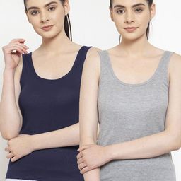 Friskers Grey Tank Top-image-4