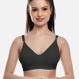 FIMS Women Pack Of 3 Solid Cotton Non Padded Bra-picture-33