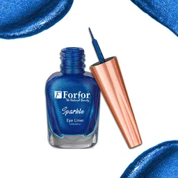 FORFOR Sparkle & Glitter Smudge Proof Liquid Eyeliner - 7ml - Royal Blue 07-54
