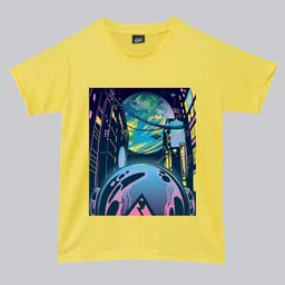 RISH Kids Graphic Printed Dry Fit Loose Cotton Running T-shirt-image-66
