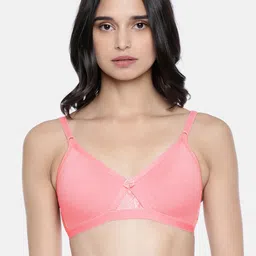 Lady Love Peach Self Design Non-Wired Non Padded Everyday Bra LLBR1015-image-51