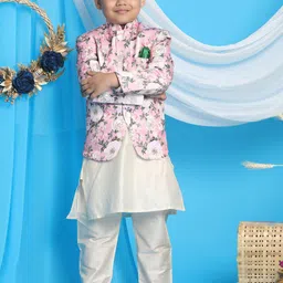 VASTRAMAY Boys Kurta with Pyjamas-11