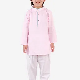 Superminis Boys Pure Cotton Kurta With Pyjamas-10