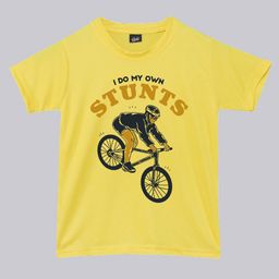 RISH Boys Graphic Printed Round Neck Short Sleeves Loose T-shirt-image-94