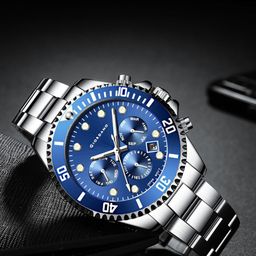 GIORDANO Men Bracelet Style Straps Analogue Multi Function Watch GZ-50085-33-49