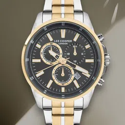 Lee Cooper Men Brass Printed Dial Analogue Chronograph Watch LC07277.260-image-78
