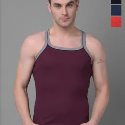 Dollar Bigboss Pack Of 4 Assorted Cotton Innerwear Vests- MBB-02-PO4-2024-picture-39