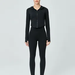 JC Collection Lightweight Hooded Sporty Jacket-image-23