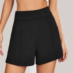 BUY NEW TREND Women High-Rise Training or Gym Shorts-image-97